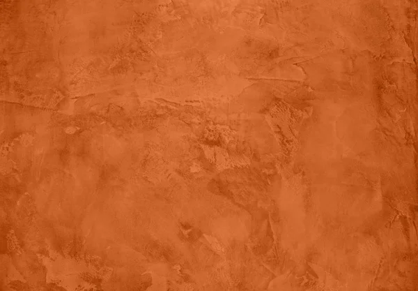 Saturated orange colored low contrast Concrete textured backgrou — Stock Photo, Image