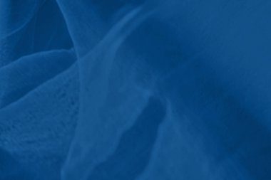 ışık ve gölgeler kostik ile mavi renkli soyut arka plan 