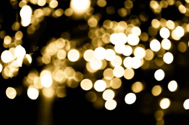 Altın halkalar bokeh arkaplan
