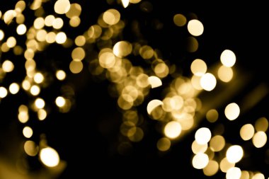 Altın halkalar bokeh arkaplan