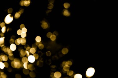 Altın halkalar bokeh arkaplan
