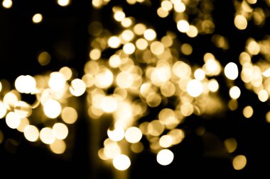 Altın halkalar bokeh arkaplan