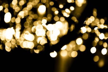 Altın halkalar bokeh arkaplan