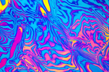 neon renkli psikedelik floresan çizgili zebra desenli arka plan