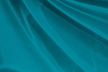 Işık ve gölgeler kostik etkisi ile Trendy mavi renkli soyut arka plan. Işık bir bardaktan geçer.