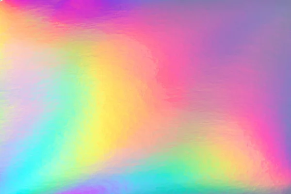 Abstract Trendy Regenboog Holografische Achtergrond 80S Stijl Wazige Textuur Violet — Stockfoto