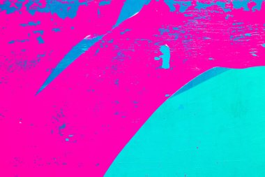 Renkli kentsel duvar dokusuna yakın çekim. Duvar kağıdı tasarımı için modern model. Yaratıcı şehir geçmişi. Soyut açık kompozisyon.