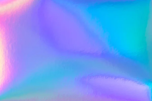 要約トレンディーな虹のホログラフィック背景80年代スタイル バイオレット ピンク ミントのブルーのネオンカラーのブルーの質感 — ストック写真