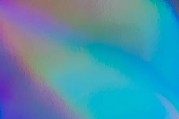 Abstract Trendy Rainbow Holographic Background 80S Style Blurred Texture Violet — Stock Photo, Image