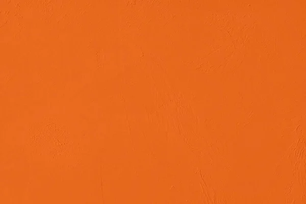 Gesättigte Orange Gefärbte Kontrastarme Betonstruktur Hintergrund Mit Rauheit Und Unregelmäßigkeiten — Stockfoto
