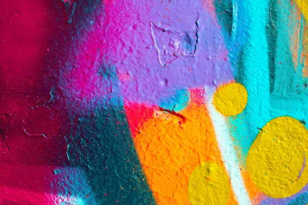 Renkli Kentsel Duvar Dokusuna Yakın Çekim Duvar Kağıdı Tasarımı Için — Stok fotoğraf