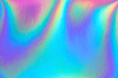 Retro holografik folyo renkli gelecek eğilimli arkaplan