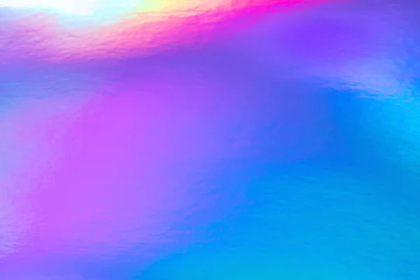 Fondo de gradiente futurista colorido de la lámina olográfica retro — Foto de Stock