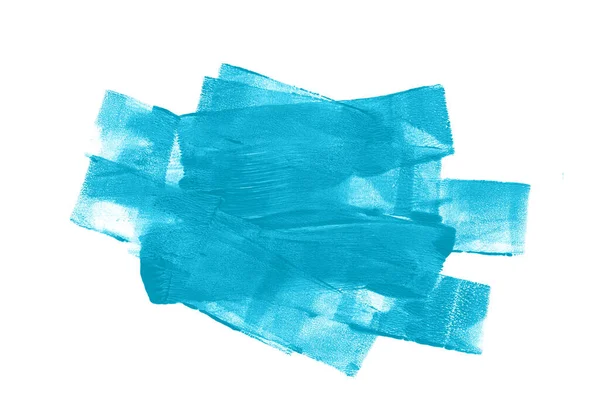 Абстрактный Синий Штрих Белом Фоне Рисунок Рамке Грэйнт Пейнт Современная — стоковое фото
