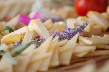 peynir tabağı sağlıklı tatlı veya çerez