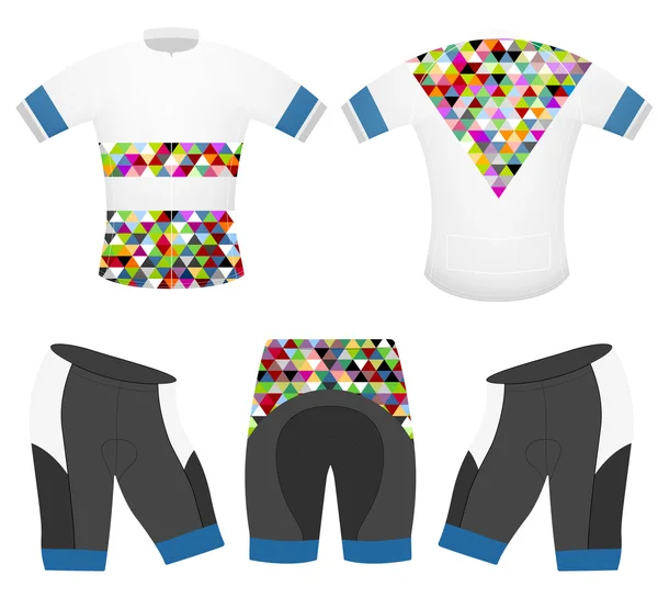 Sportovní tričko barvy — Stockový vektor