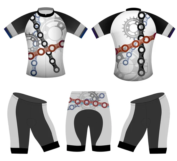 Zincir renkleri spor t-shirt