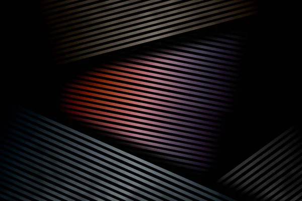 Colors striped dark scene