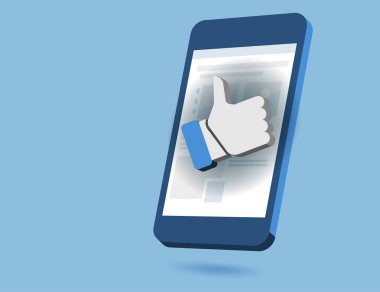 Gibi sosyal ağ smartphone cep telefonu ile