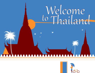 Gezgin sahne vektör