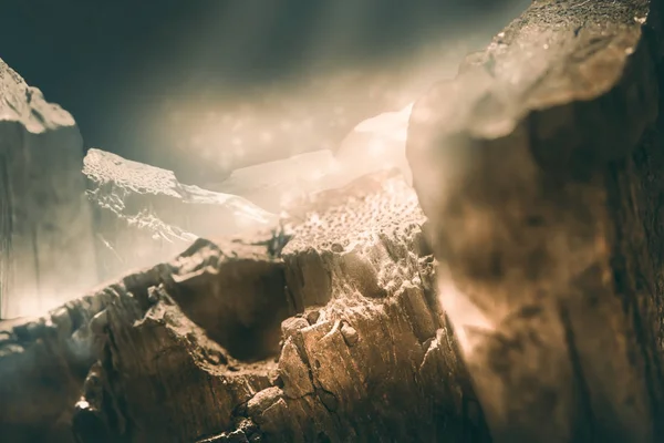 Mountain simulace přírodní scéna — Stock fotografie