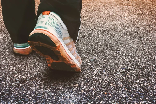 İnsanlar yürürken, insanlar sahne egzersiz