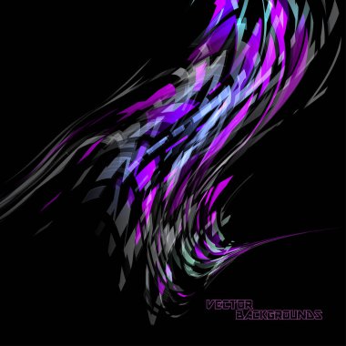 Soyut renkler geometri şekilleri vektör duvar kağıdı arkaplanı kavramları