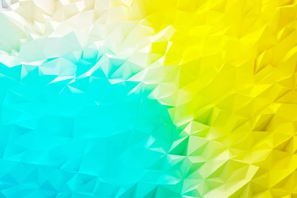 Kristall aus geometrischem Hintergrund und Tapete. 3D-Darstellung. — Stockfoto