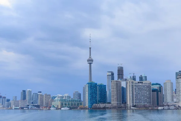 Toronto Skyline view from boat. — Stock Photo, Image