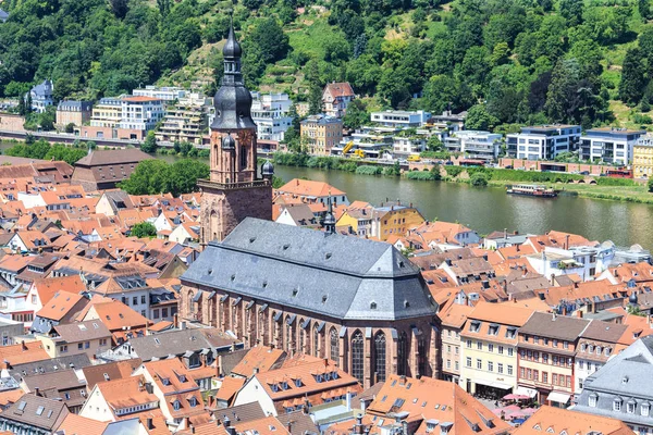 Kostel Ducha svatého v Heidelbergu — Stock fotografie