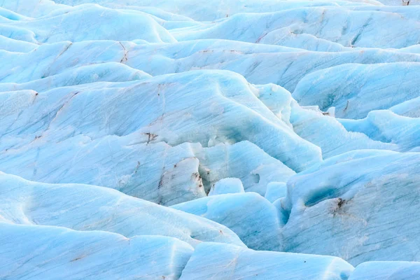 The blue ice of Svinafell Glacier national park — Stock Photo, Image