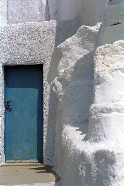 Fira (Santorini) Island, Yunanistan. — Stok fotoğraf