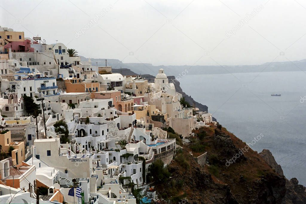  Fira (Santorini) Island, Greece.