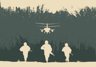 Askerler mücadele görev performansını.