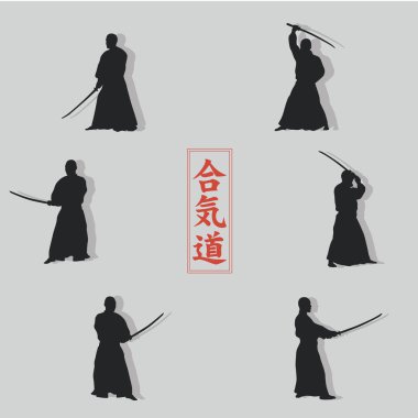 Görüntüleri bir kılıç ile Men. 