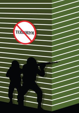 Kitapçık, terörizme karşı bir şablon.