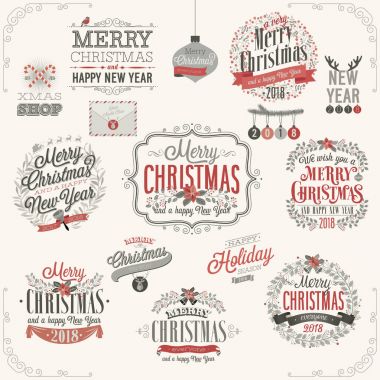 Noel set - Etiketler