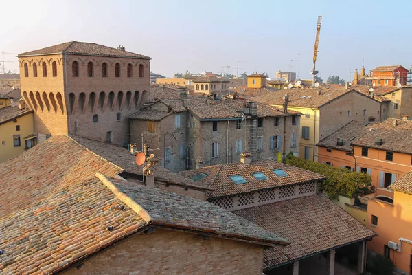 Centro histórico da cidade de Vignola, Itália — Fotografia de Stock