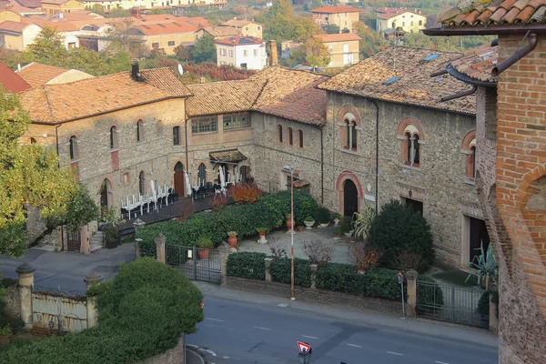Centro histórico de Vignola, Italia. Vista superior — Foto de Stock