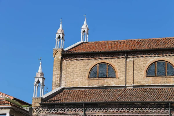 Antike architektur des historischen zentrums von venedig, san marco. es — Stockfoto