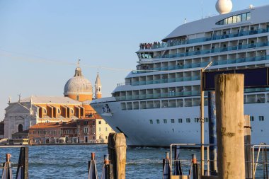 Seabourn Odyssey ile Venedik Lagünü, yolcu gemisi ben