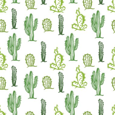 Kaktüs kesintisiz renk arka plan