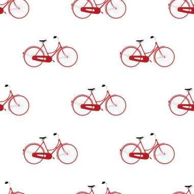 Kırmızı bisiklet arka plan