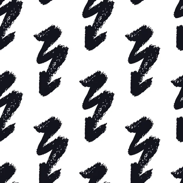 Abstract patronen Black Lighntning teken — Stockvector