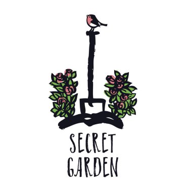 Gizli Bahçe gül ve Robin