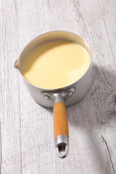 Süße Puddingcreme — Stockfoto