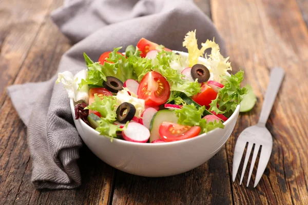 Salad vegetarian segar — Stok Foto