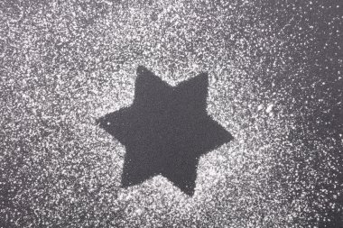 star shape sugar  clipart