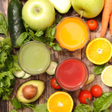 sebze suyu sağlıklı içecek