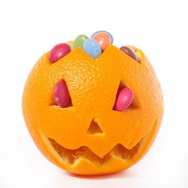 Halloween süsleme şekerleri ile